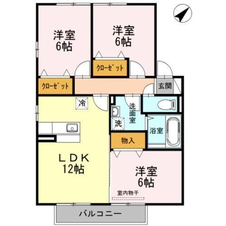 エンゼルハイムII　Ａ棟の物件間取画像